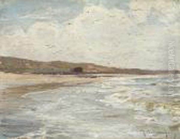 Strandlandschaft Oil Painting by Maximilian Clarenbach