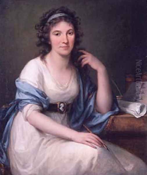 Ellis Cornelia Knight Oil Painting by Angelica Kauffmann