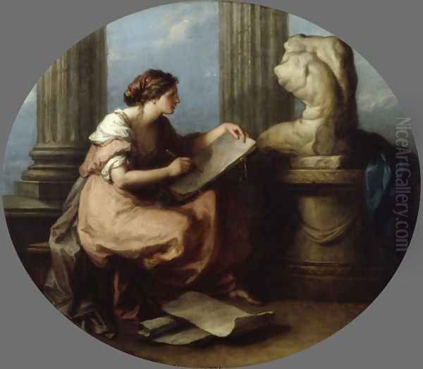 Design Oil Painting by Angelica Kauffmann