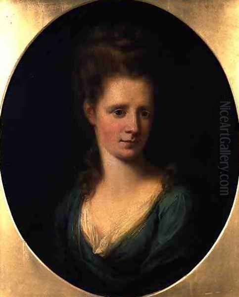 Portrait of Mrs Marriott Oil Painting by Angelica Kauffmann