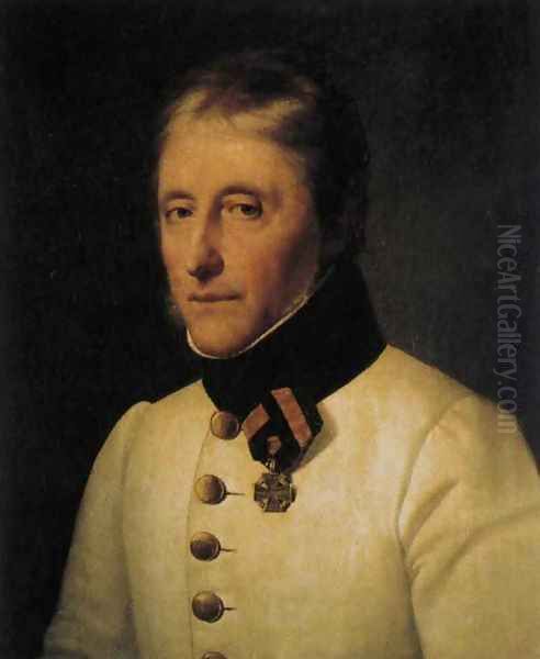 Franz Xaver Richter von Binnenthal 1814-15 Oil Painting by Johann Peter Krafft