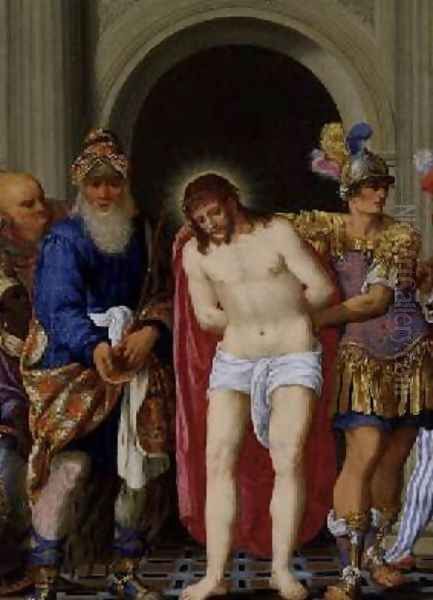 Ecce Homo 2 Oil Painting by Johann Konig