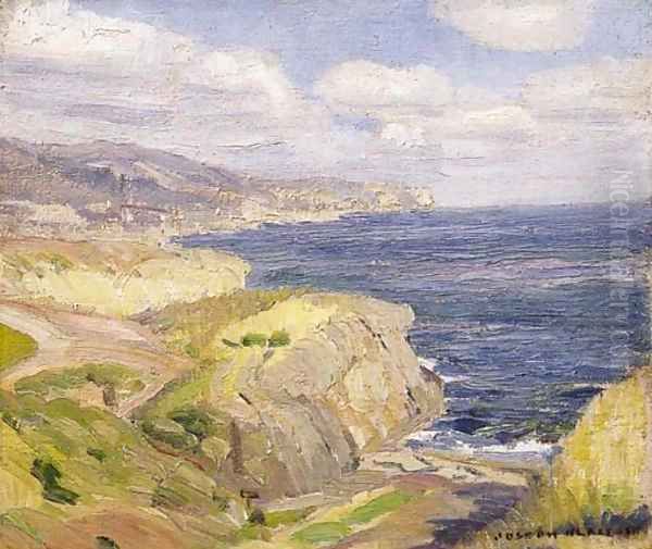 Diver's Cove, Laguna Oil Painting by Joseph A. Kleitsch