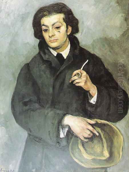 Portrait of Moise Kisling Oil Painting by Roman Kramsztyk