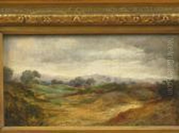 Rural Landscape Oil Painting by George Vicat Cole