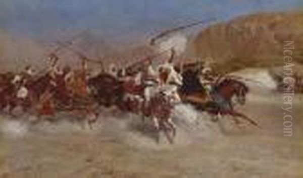 The Gallop Oil Painting by Enrico Coleman