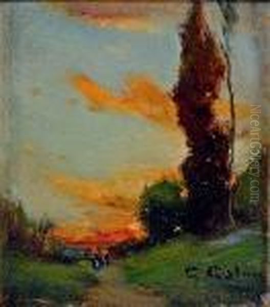 Ultime Luci Oil Painting by Giovanni Colmo