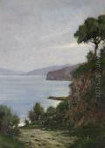 Marina Ligure Oil Painting by Giovanni Colmo