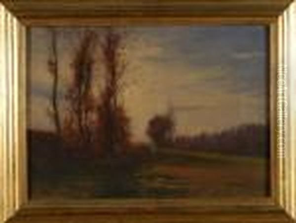 Paesaggio Oil Painting by Giovanni Colmo