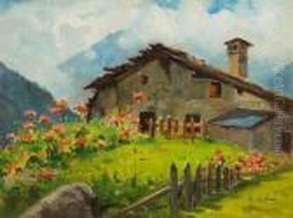 Baita In Montagna by Giovanni Colmo