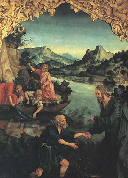 The Calling of St Peter 1514-16 Oil Painting by Hans Suss von Kulmbach