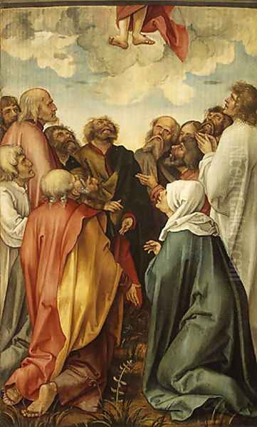 The Ascension of Christ Oil Painting by Hans Suss von Kulmbach