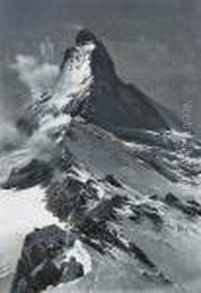 The Matterhorn Oil Painting by Edward Theodore Compton