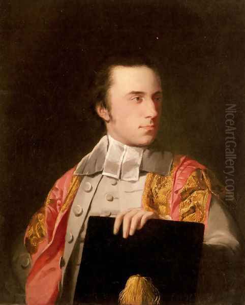 Portrait of Lord Charles Spencer-Churchill (1740-1820) Oil Painting by Tilly Kettle