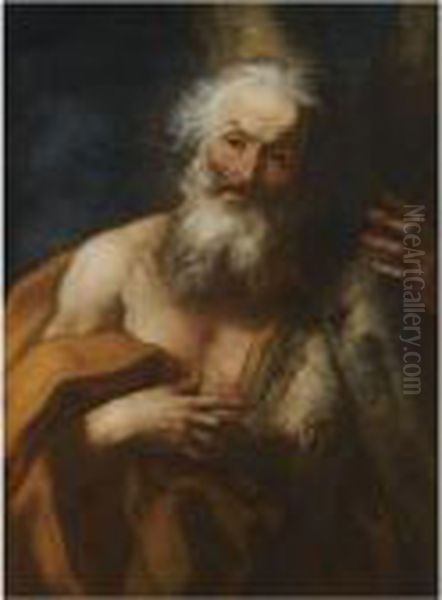 Saint Andrew Oil Painting by Sebastiano Conca