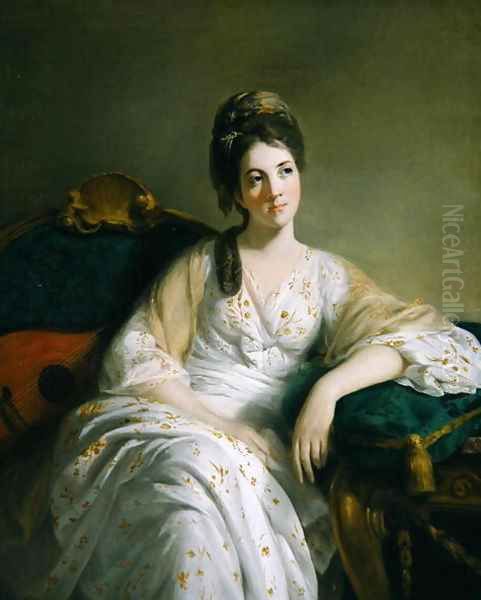 Eleanor Francis Grant of Arndilly Oil Painting by Tilly Kettle