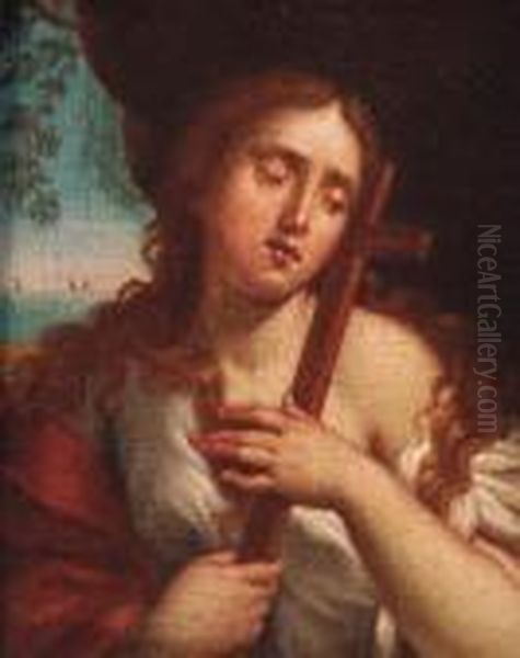 The Penitent Magdalen Oil Painting by Sebastiano Conca