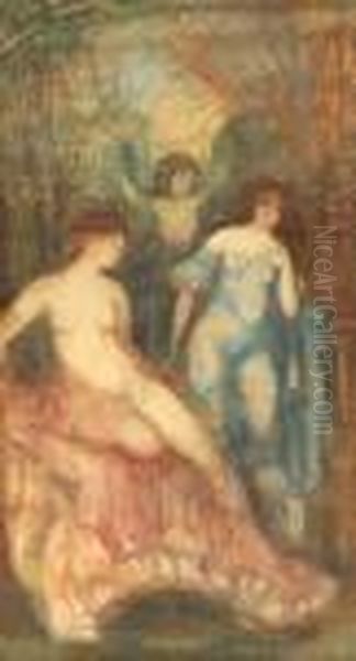 Fantasia Oil Painting by Charles Edward Conder