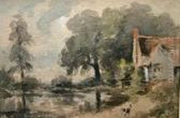 England Landscape Scenery Oil Painting by John Constable