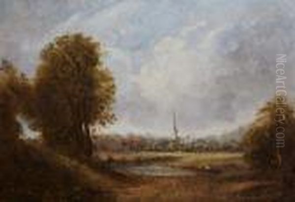 Landscape Oil Painting by John Constable