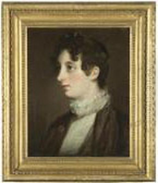 Portrait Of Laura Moubray Oil Painting by John Constable