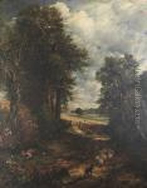 Untitled Oil Painting by John Constable