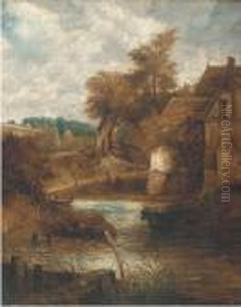 Willy Lott's House Oil Painting by John Constable