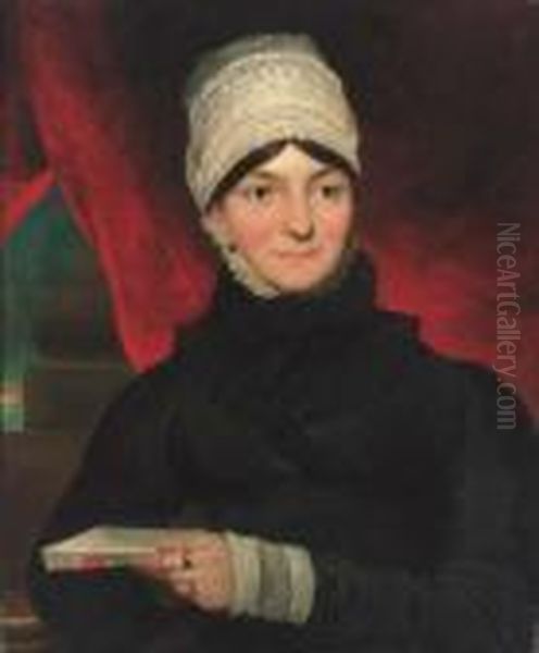 Portrait Of Mrs Evans Oil Painting by John Constable