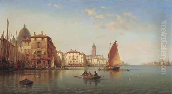 Venice by Charles Euphraisie Kuwasseg