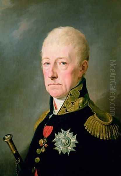 Count Wenzei Anton von Kaunitz 1711-94 Oil Painting by Joseph Kreutzinger