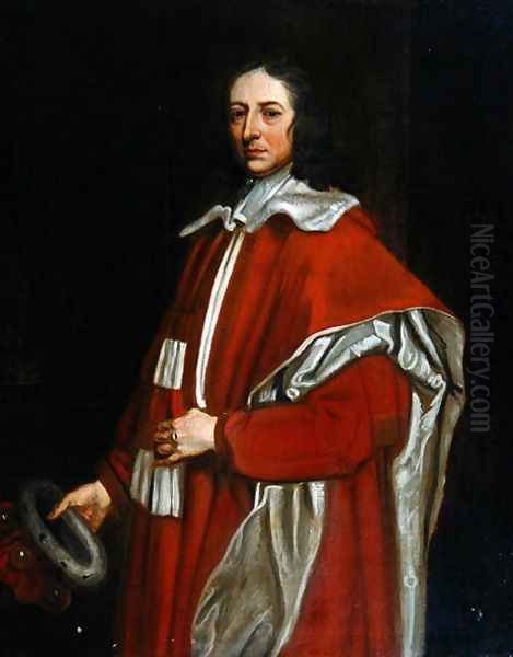 Lord Crewe Oil Painting by Sir Godfrey Kneller