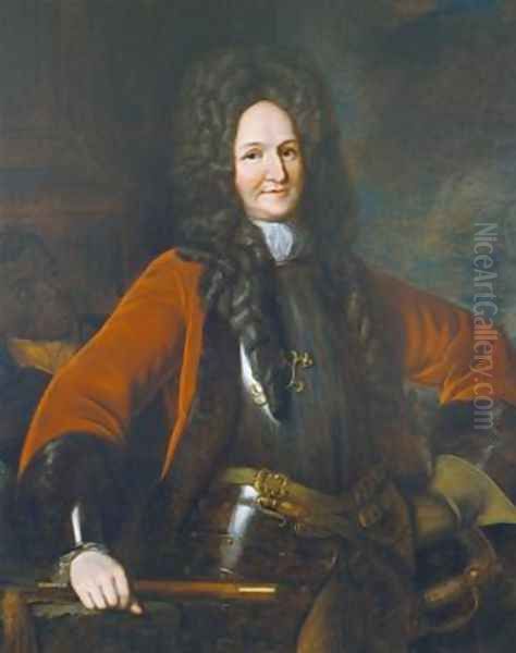 General Hugh Mackay 1640-92 Oil Painting by Sir Godfrey Kneller