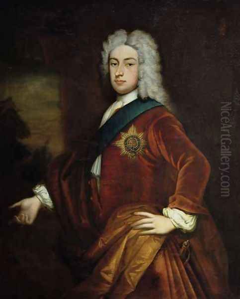 Portrait of Lord Burlington Oil Painting by Sir Godfrey Kneller