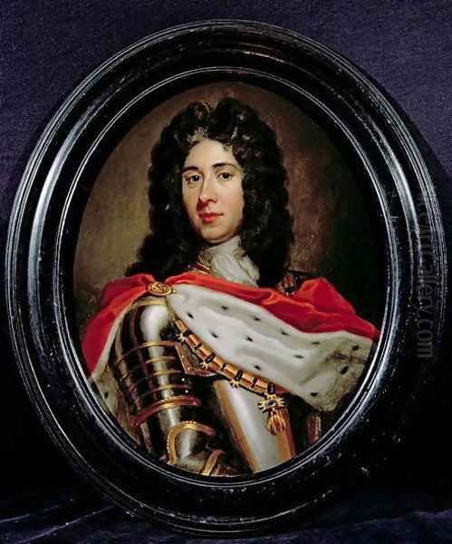 Portrait of Prince Eugene de Savoie 1663-1736 Oil Painting by Sir Godfrey Kneller