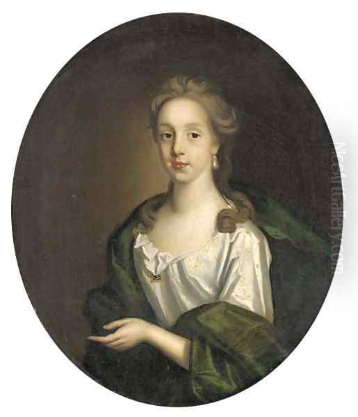 Portrait of Sophia Colston Oil Painting by Sir Godfrey Kneller