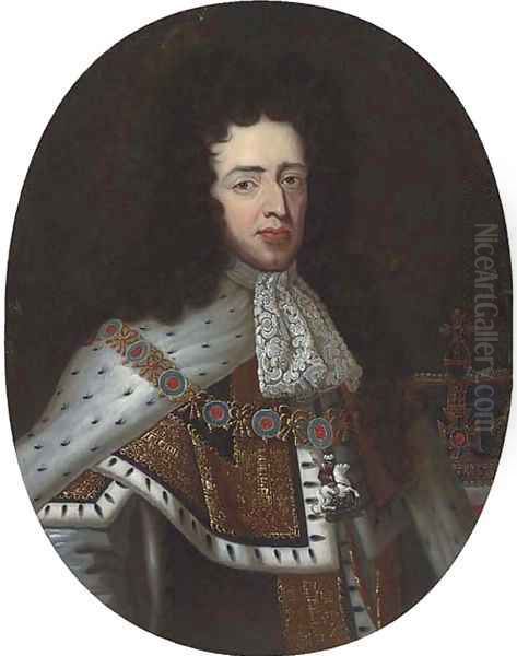 Portrait of William of Orange Oil Painting by Sir Godfrey Kneller