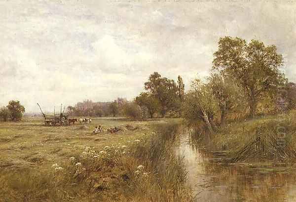 Near Arundel West Sussex Oil Painting by Henry John Kinnaird