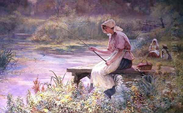 The Gentle Ar Oil Painting by Joseph Kirkpatrick