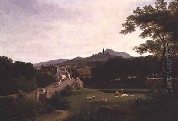 Edinburgh from Canonmills Oil Painting by John Knox