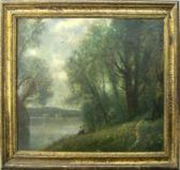 Landscape Oil Painting by Jean-Baptiste-Camille Corot