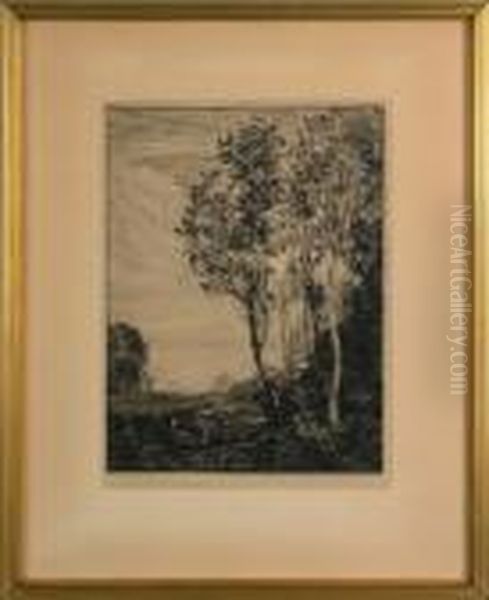 Souvenir D'italie Oil Painting by Jean-Baptiste-Camille Corot