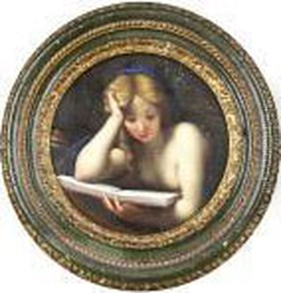 The Penitent Magdalen Oil Painting by Correggio, (Antonio Allegri)