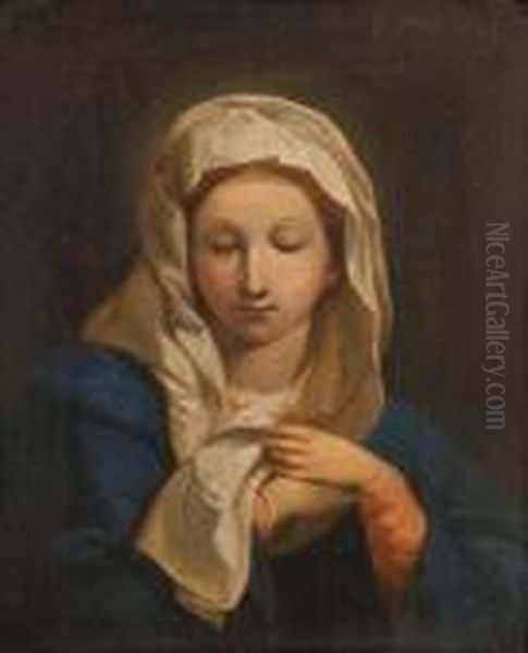 Mary Magdalene Oil Painting by Correggio, (Antonio Allegri)