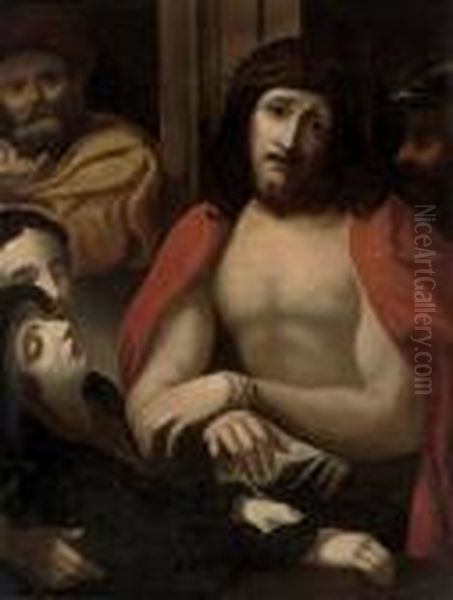 Ecce Homo Oil Painting by Correggio, (Antonio Allegri)