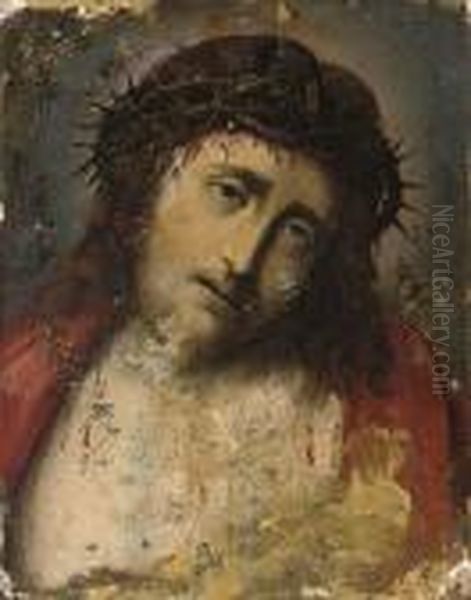 Ecce Homo Oil Painting by Correggio, (Antonio Allegri)