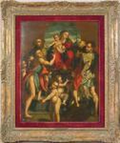 Madonna And Child Oil Painting by Correggio, (Antonio Allegri)