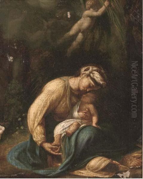 La Zingarella Oil Painting by Correggio, (Antonio Allegri)