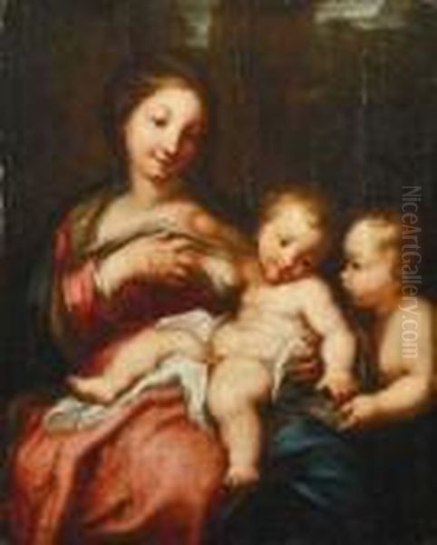 Senza Titolo Oil Painting by Correggio, (Antonio Allegri)