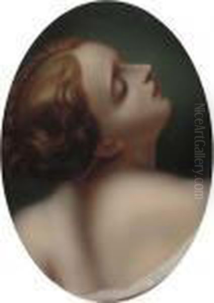 Io Oil Painting by Correggio, (Antonio Allegri)