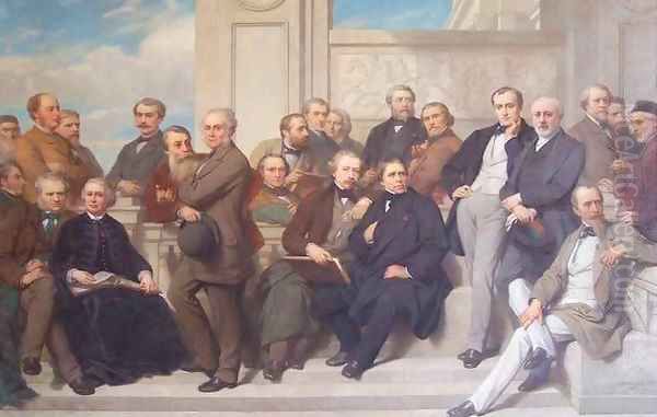 Schools of the 19th Century Oil Painting by Nicaise de Keyser